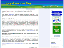 Tablet Screenshot of blog.happytutors.com